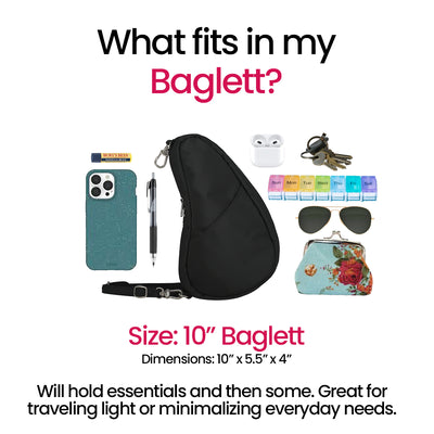 AmeriBag 10" Microfiber "Love My Life" Baglett