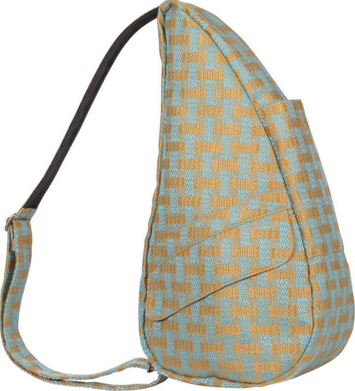 AmeriBag 17" Special Edition Healthy Back Bag Tote® (Basketweave Aqua)