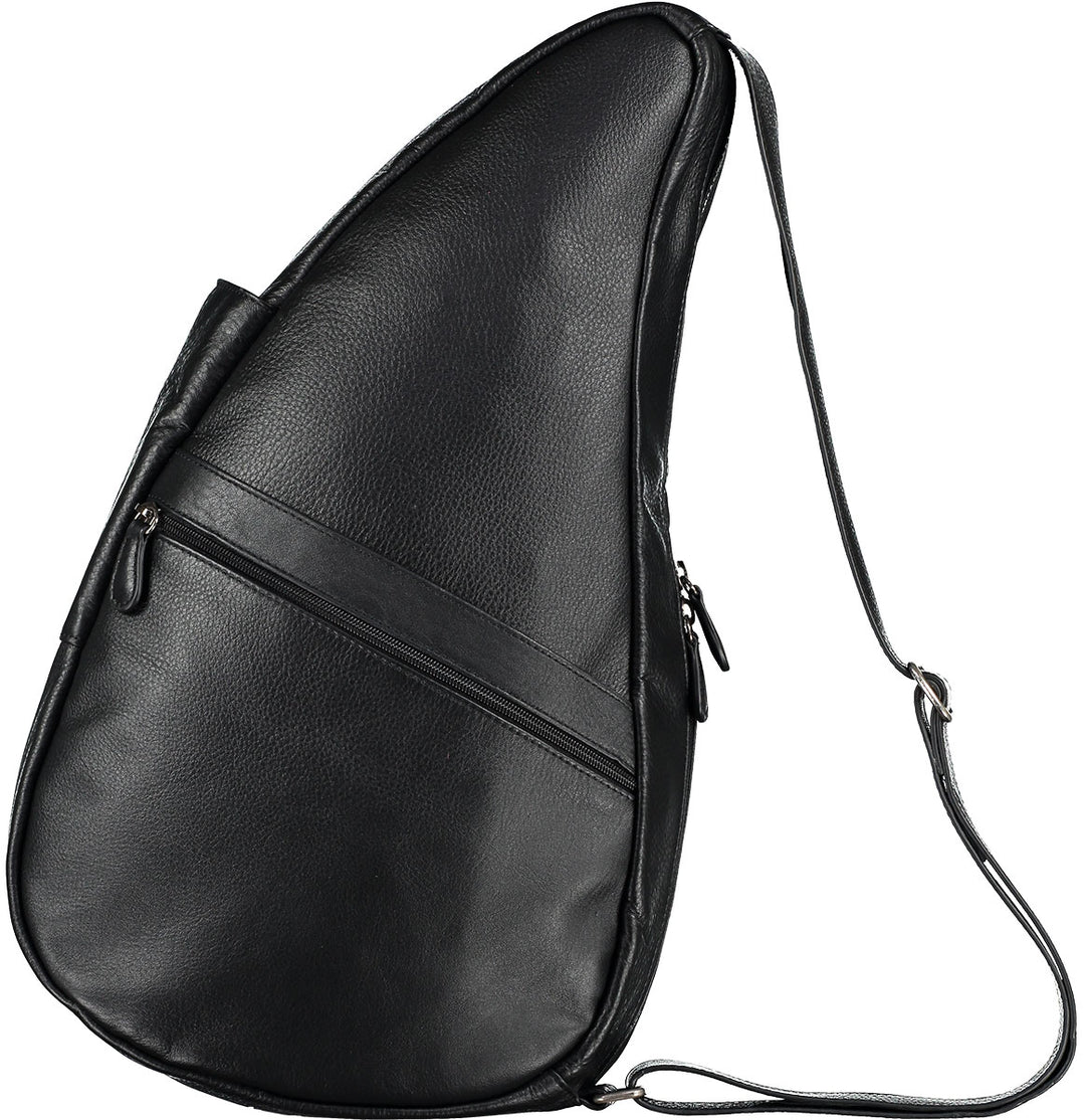 AmeriBag Healthy Back Bag, Leather, Black, M