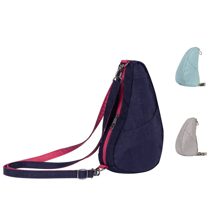 AmeriBag 10" Color Pop Distressed Nylon Baglett