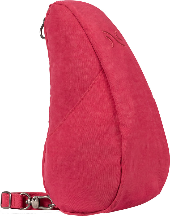 AmeriBag 10" Distressed Nylon Baglett (Dragonfruit)