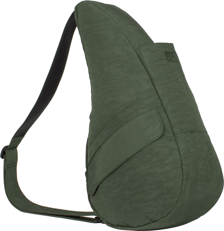 AmeriBag 17" Distressed Nylon Healthy Back Bag Tote® (Jungle Green)