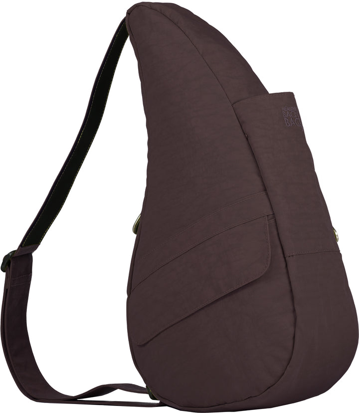 AmeriBag 17" Distressed Nylon Healthy Back Bag Tote® (Mocha)