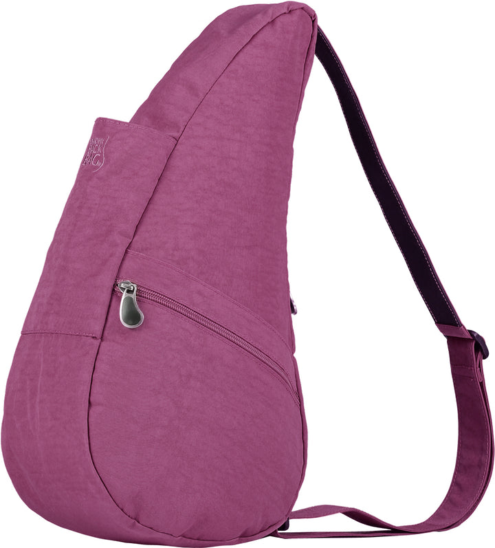 AmeriBag 17" Distressed Nylon Healthy Back Bag Tote® (Mulberry)