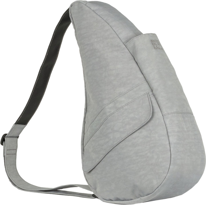 AmeriBag 17" Distressed Nylon Healthy Back Bag Tote® (Rocket Grey)