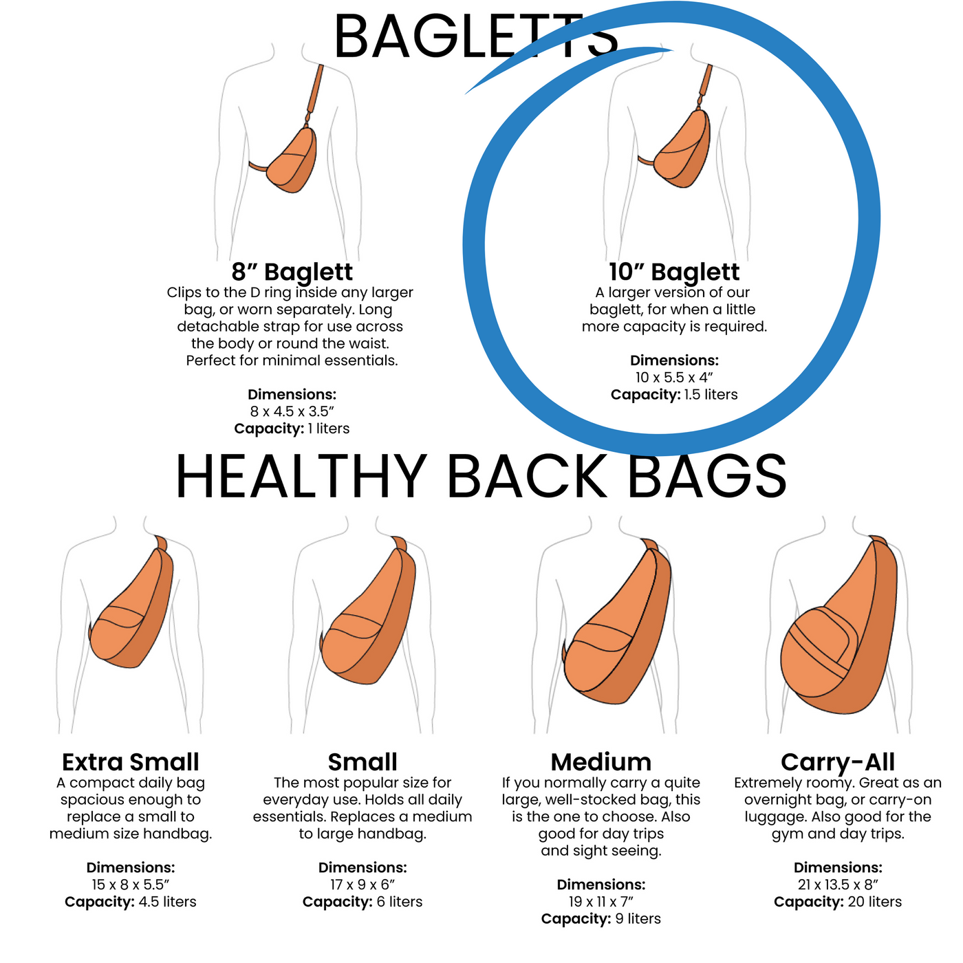 Ameribag large baglett shop