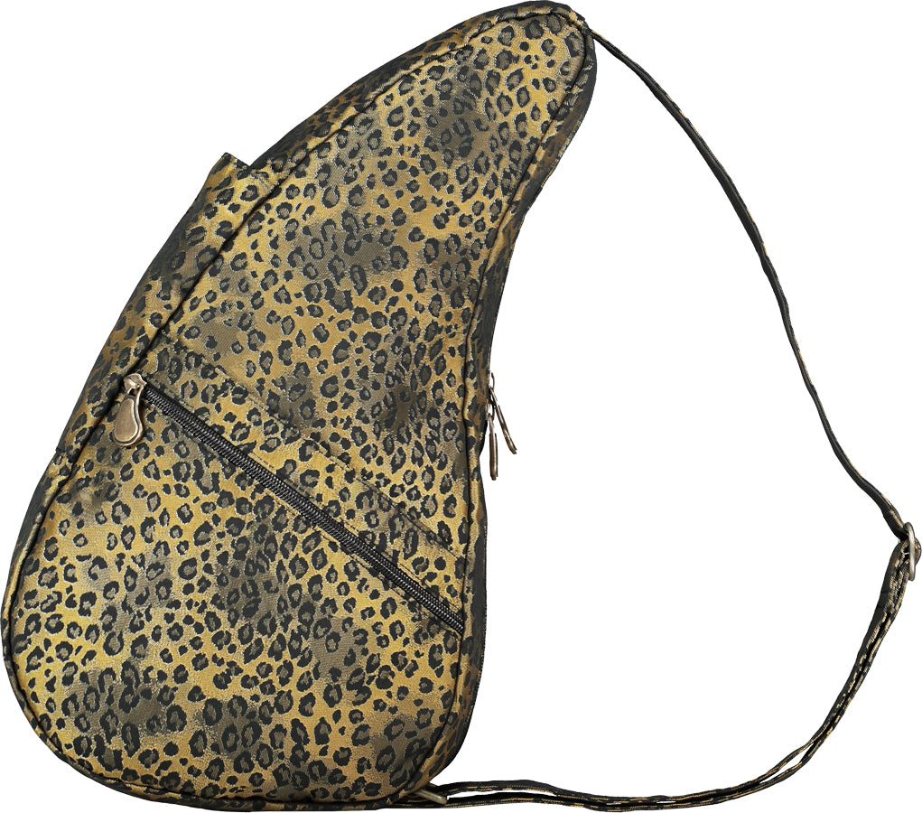 AmeriBag Small Healthy Back Bag Tote Prints and Patterns (Leopard Luxe Gold)
