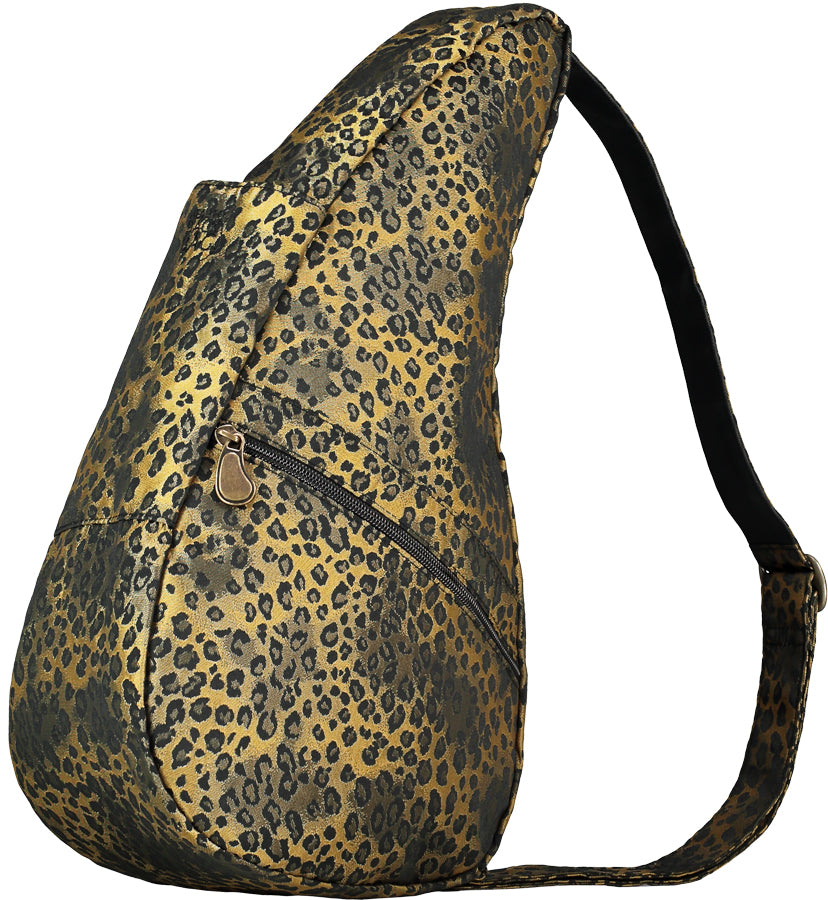 AmeriBag Small Healthy Back Bag Tote Prints and Patterns (Leopard Luxe Gold)