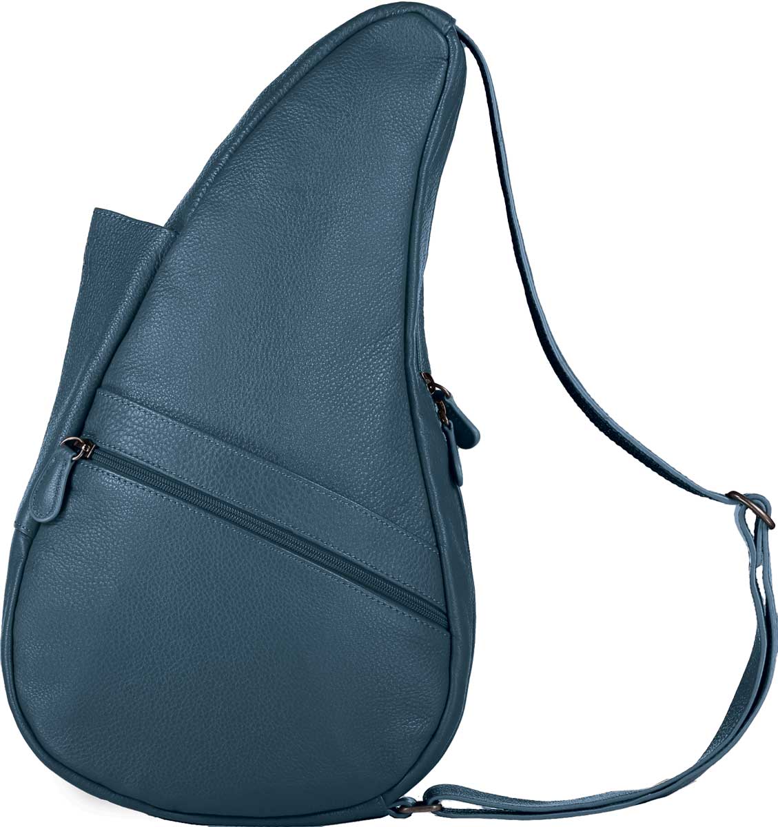 AmeriBag Healthy Back Bag tote Leather Small (Lake Blue)