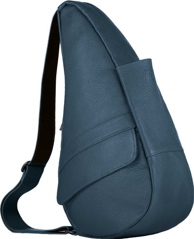 AmeriBag Healthy Back Bag tote Leather Small (Lake Blue)