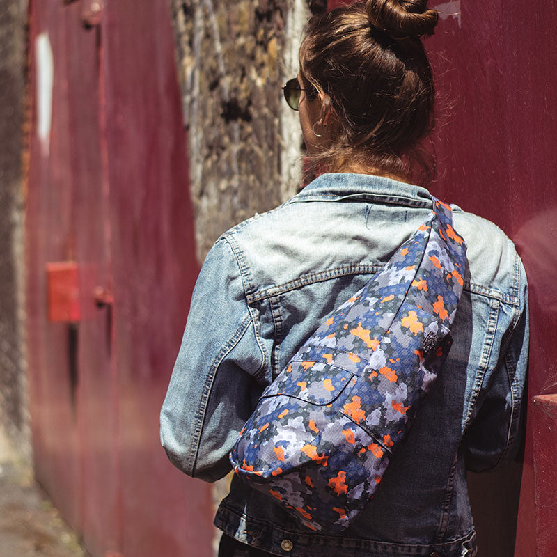 AmeriBag Small Healthy Back Bag Tote Prints and Patterns (Fusion Camo)