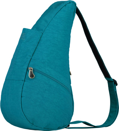 AmeriBag Healthy Back Bag tote Distressed Nylon Small (Capri Blue)