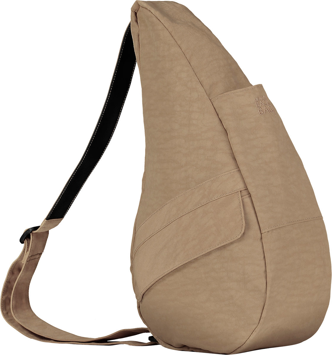 AmeriBag Healthy Back Bag tote Distressed Nylon Small (Taupe)